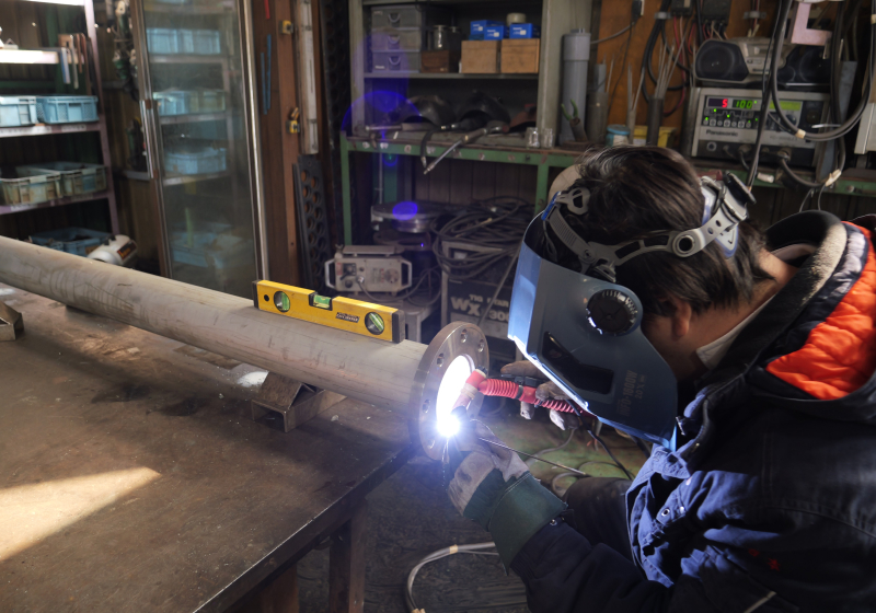 溶接配管工事