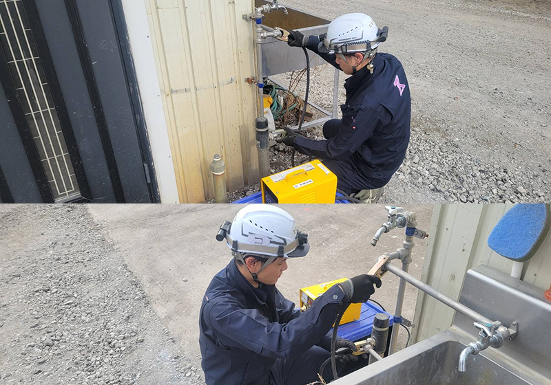 水道凍結解氷業務